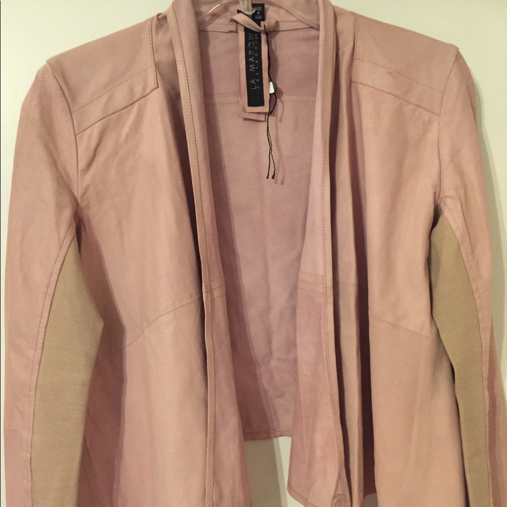 LaMarque collection leather blazer